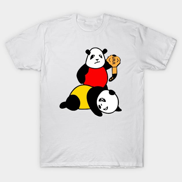 Red Panda Winner T-Shirt by ananitra